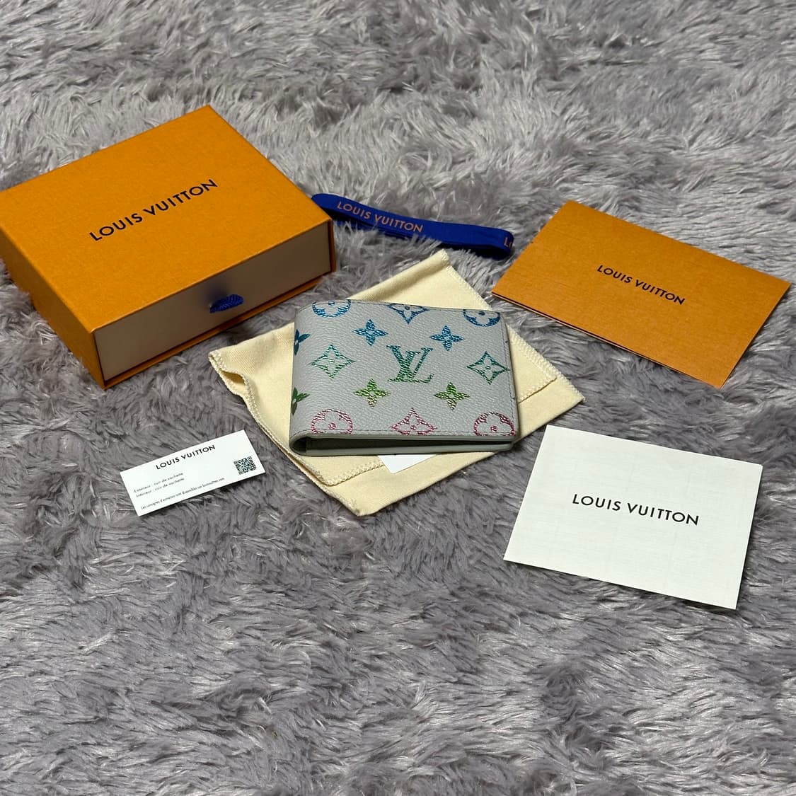 [풀구성] 루이비통 이클립스 멀티컬러 멀티플 월릿 반지갑 상품이미지8