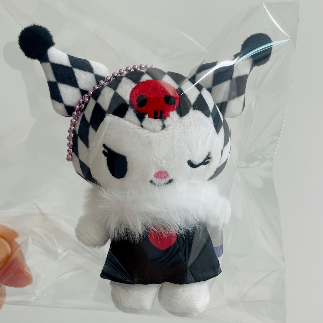 쿠로미 mc컬렉션 마스코트 키링 아가일패턴 상품이미지1