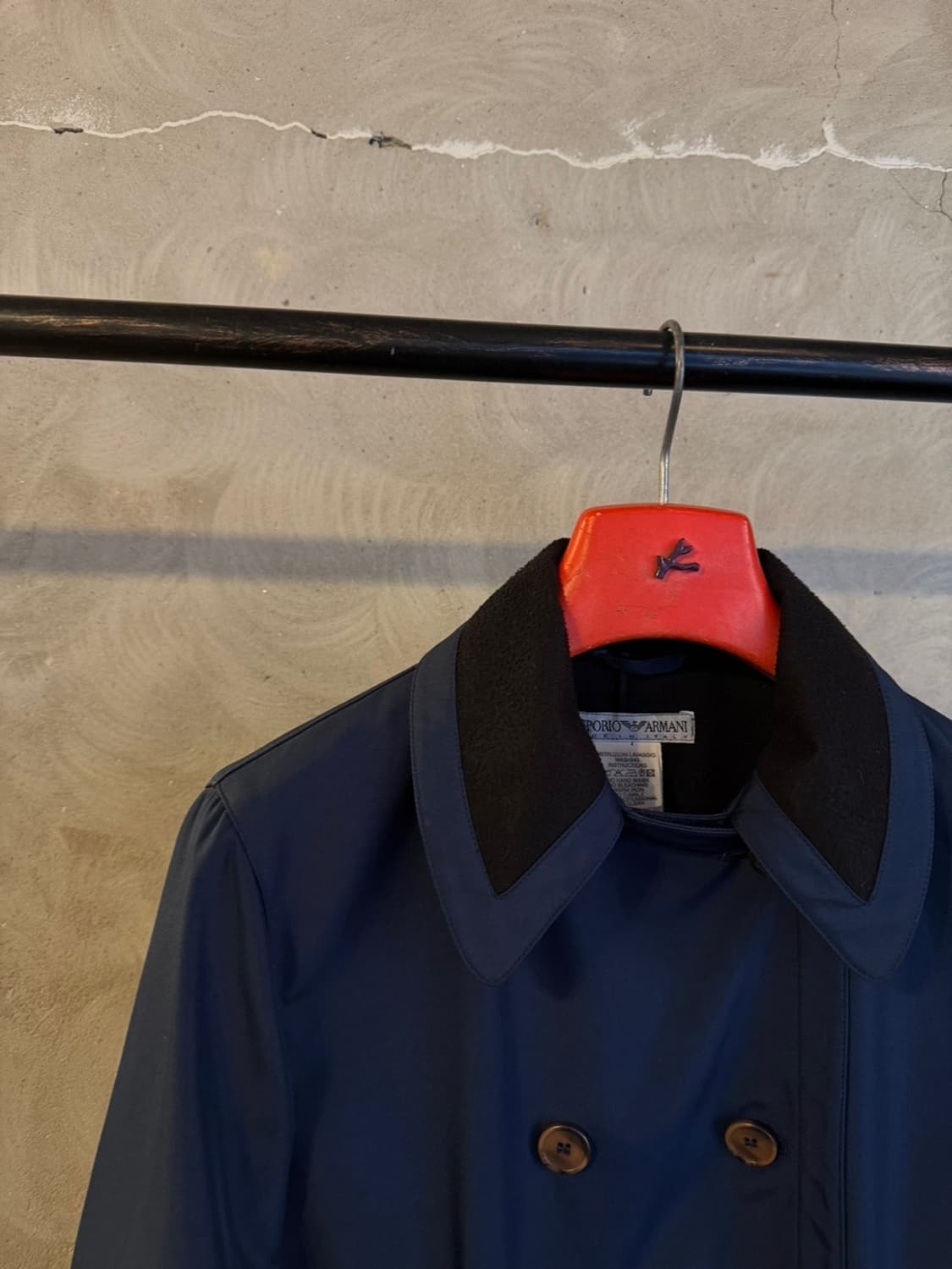 90s 엠포리오 아르마니  더블브레스티드 코트 여성66 상품이미지3