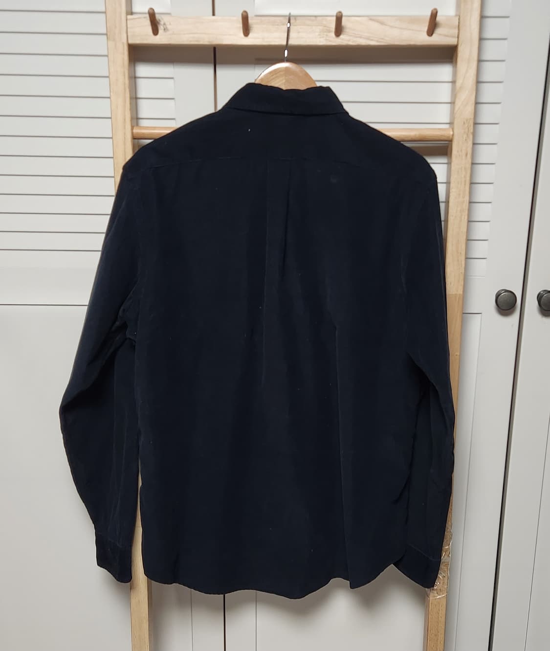 폴로 랄프로렌 블랙 코듀로이 셔츠 상품이미지4