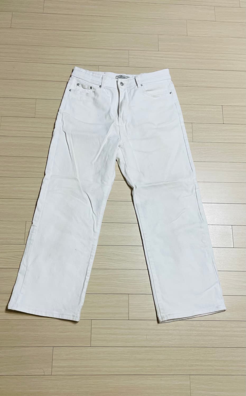 무신사 화이트 팬츠 상품이미지1