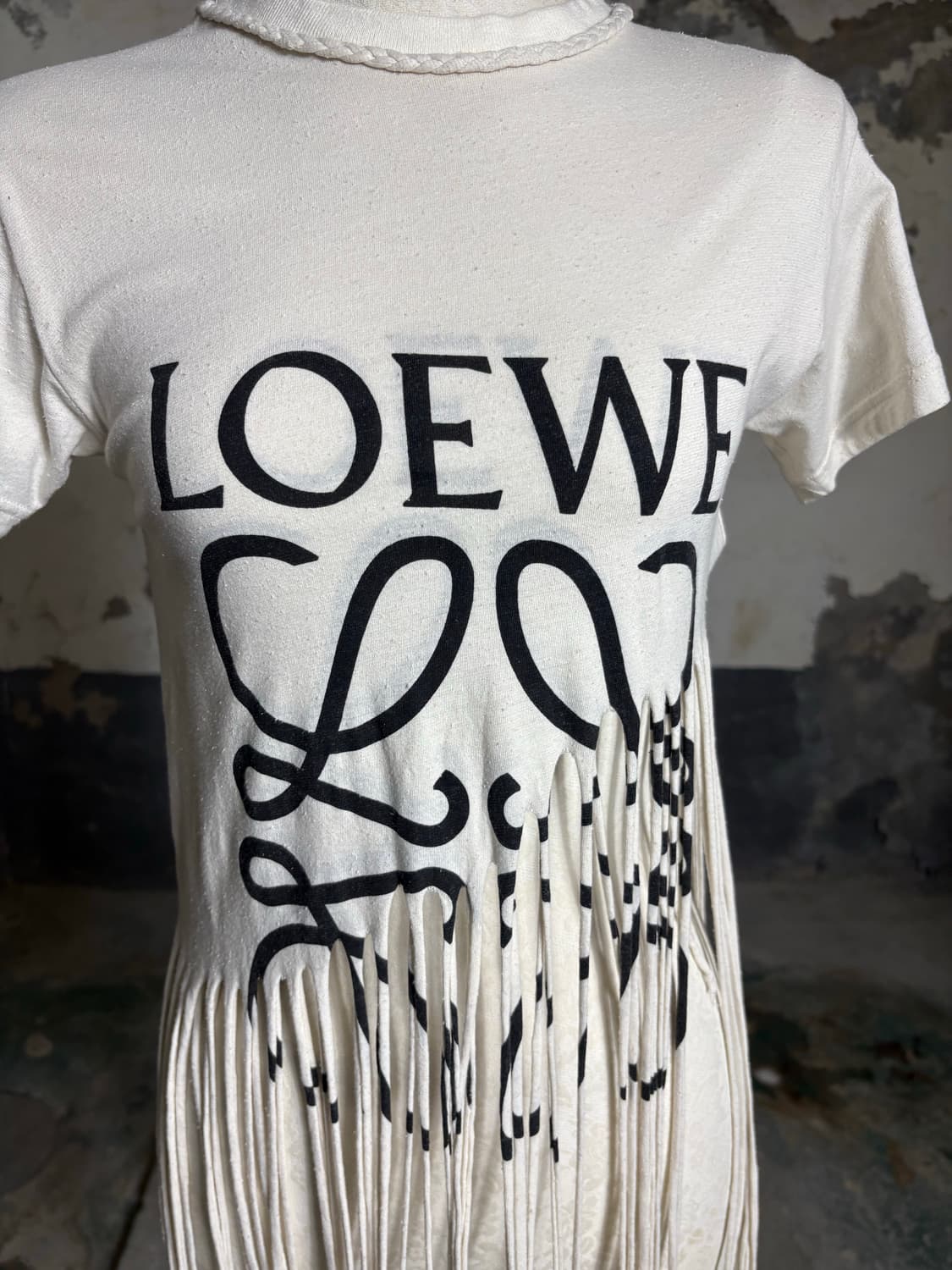 로에베 프린지 티셔츠 상품이미지1