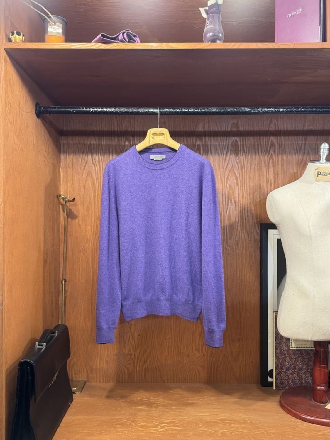 꼬르넬리아니 캐시미어 니트 상품이미지1