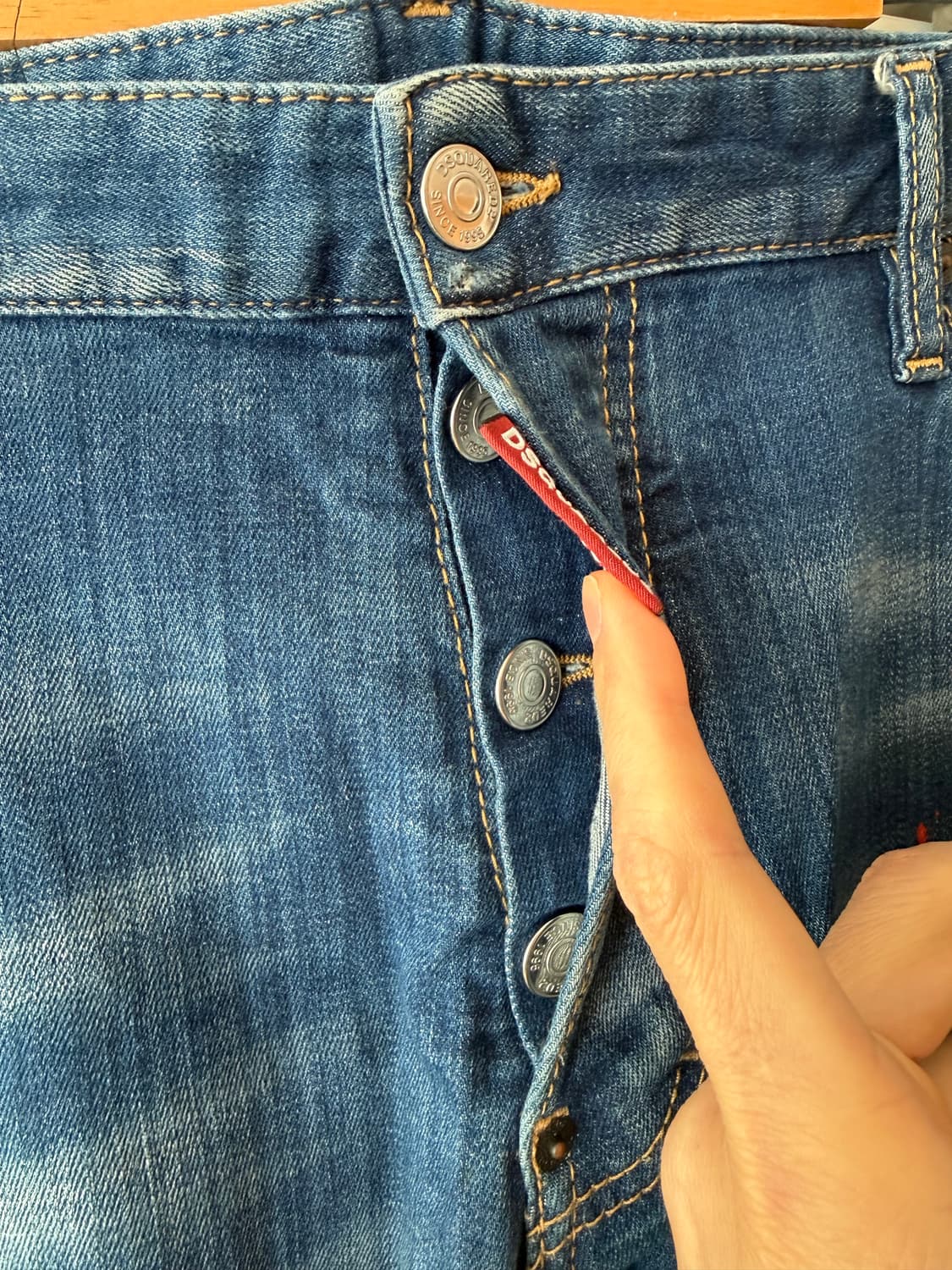 디스퀘어드 DSQ D2 디퀘 쿨가이진 데님 청바지 56사이즈 정품 쿨가이 상품이미지6