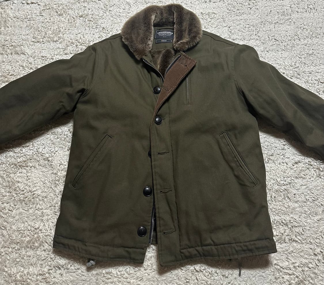 프리즘웍스 DECK JACKET _ OLIVE m사이즈 상품이미지2