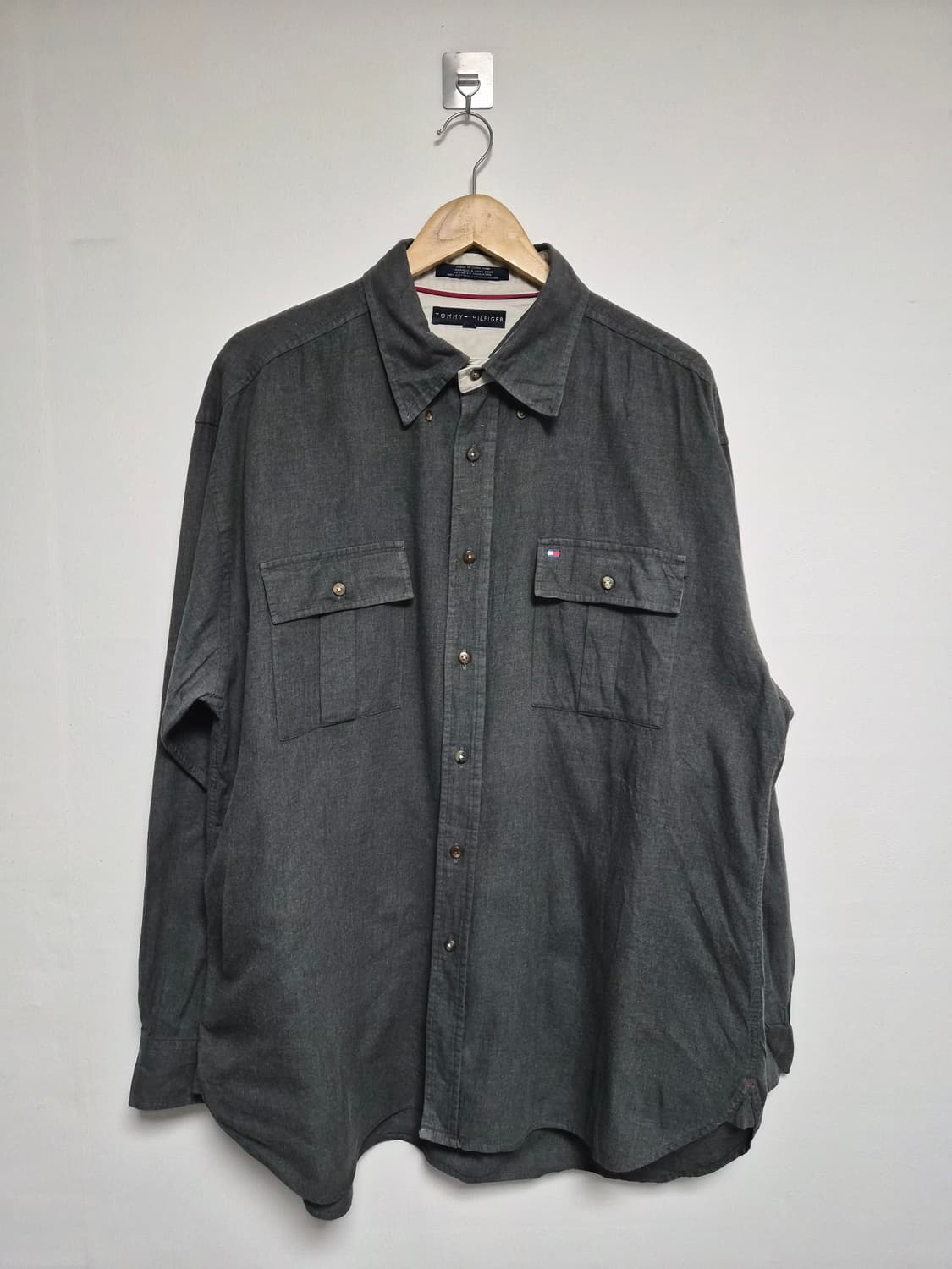 타미힐피거Tommy 투포켓 셔츠 XL사이즈 - S313 상품이미지1