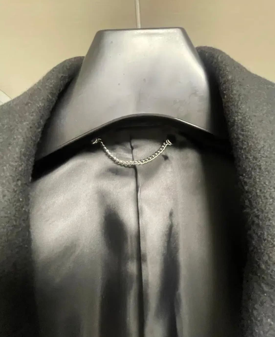 세비지 울 캐시미어 블렌드 더블 코트 상품이미지3