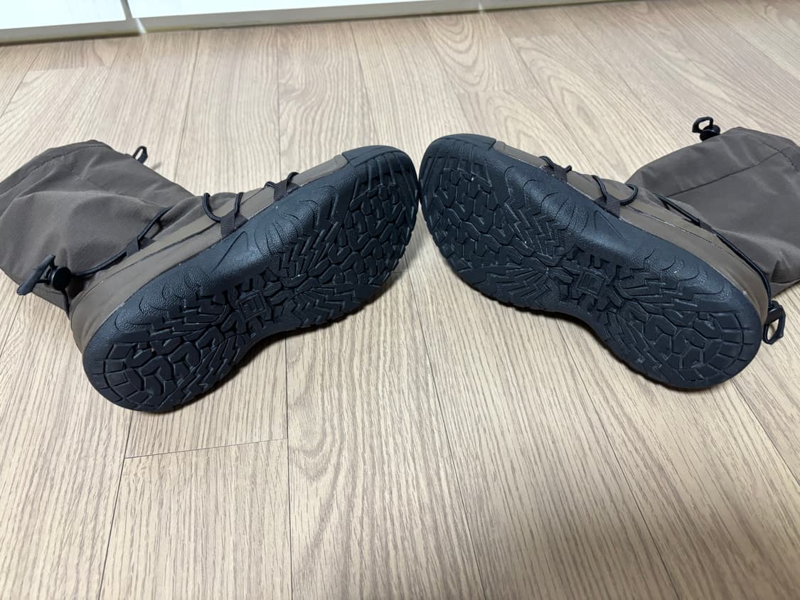 새상품급 휠라 Fila 페이토 레인부츠 여성230 다크초코색 상품이미지7