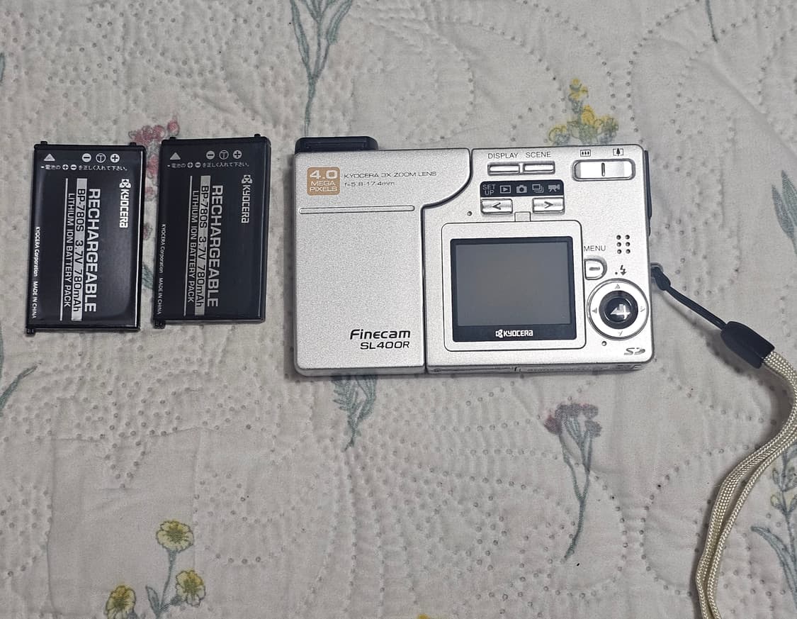 kyocera sl400r 교세라 파인캠 디카 상품이미지2