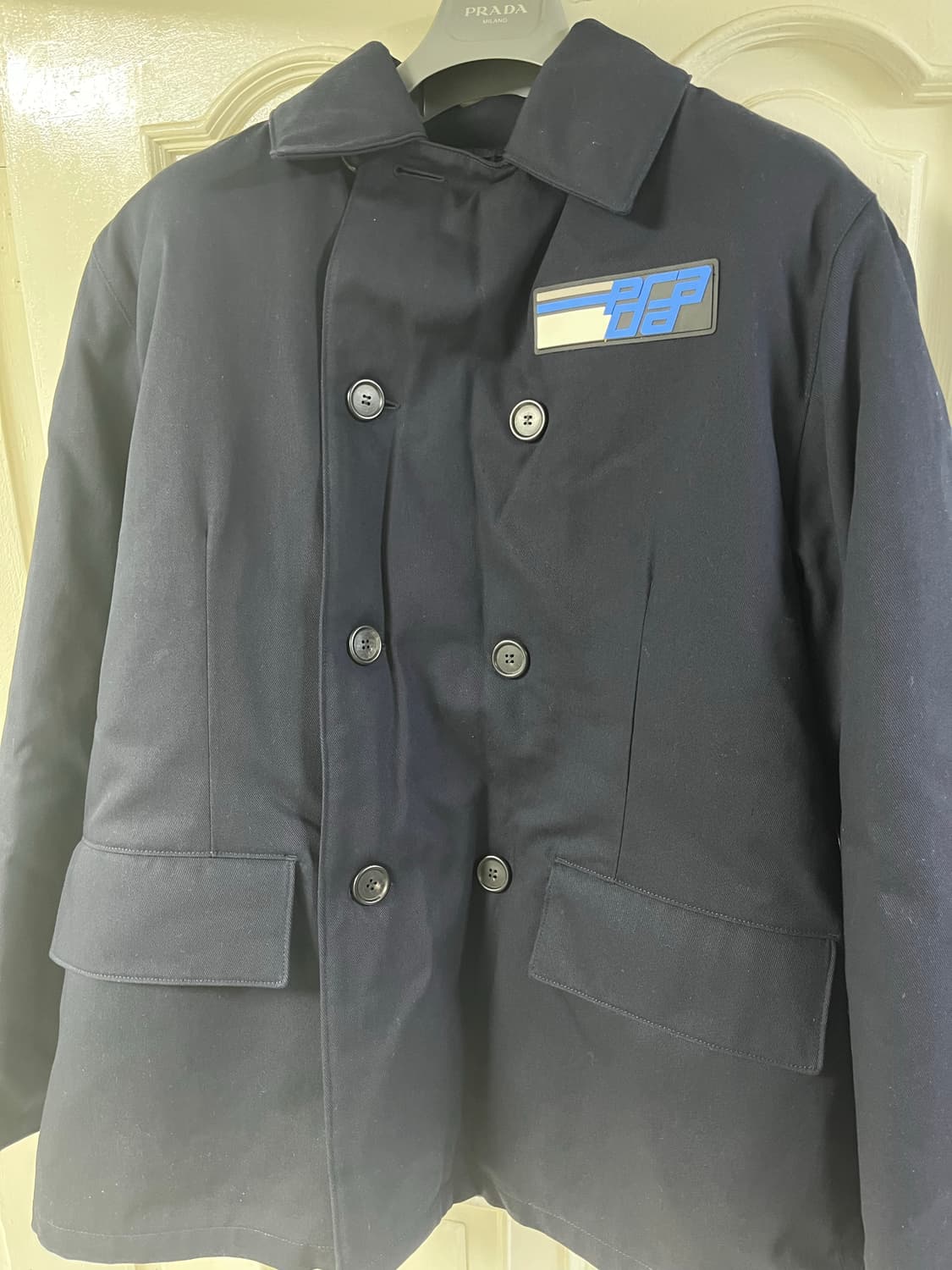 Prada 2018fw 더블브레스티드 폴리아미드 다운 자켓 상품이미지2