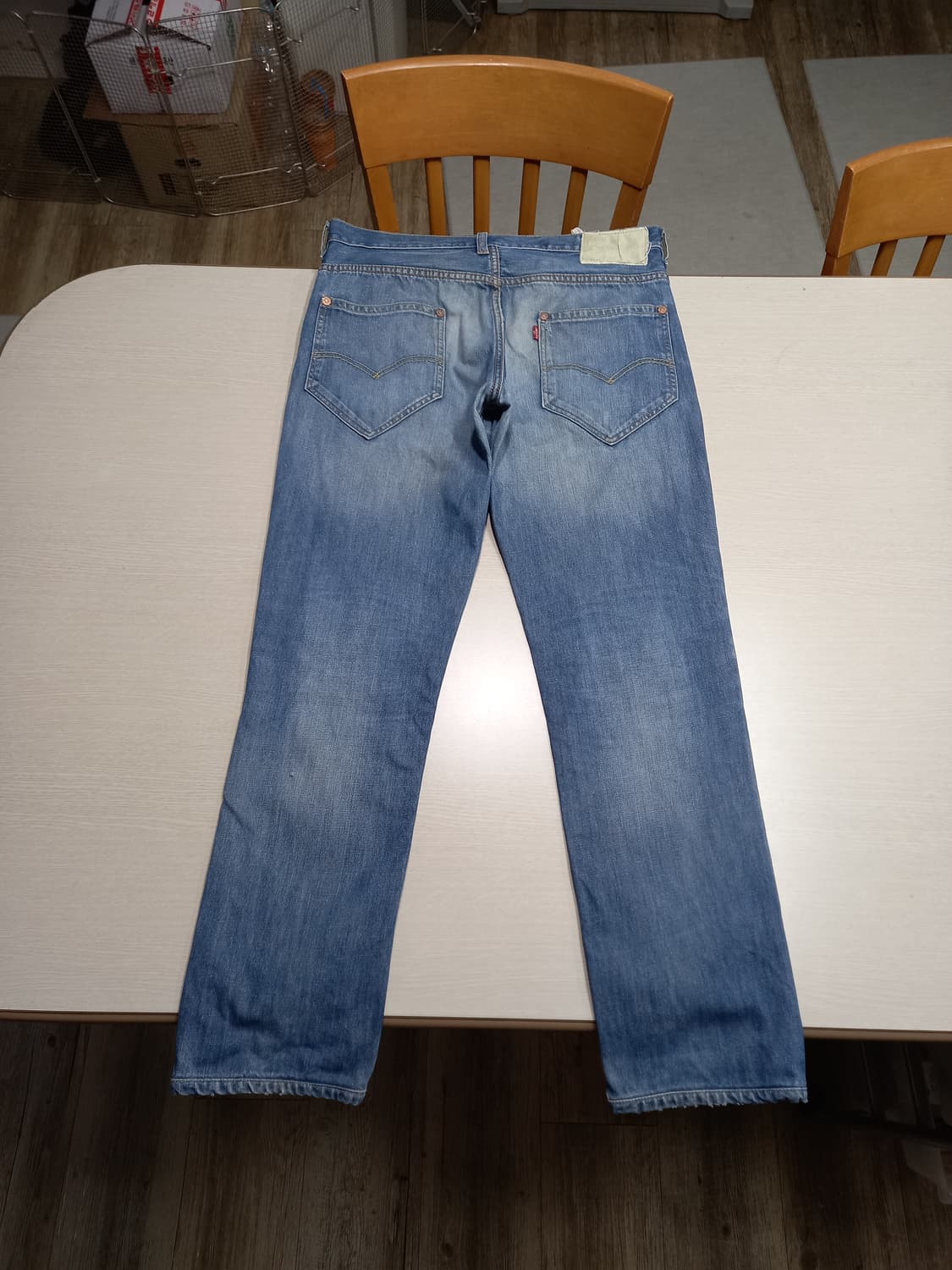 34 리바이스511 워싱 슬림일자진 34-552 상품이미지2