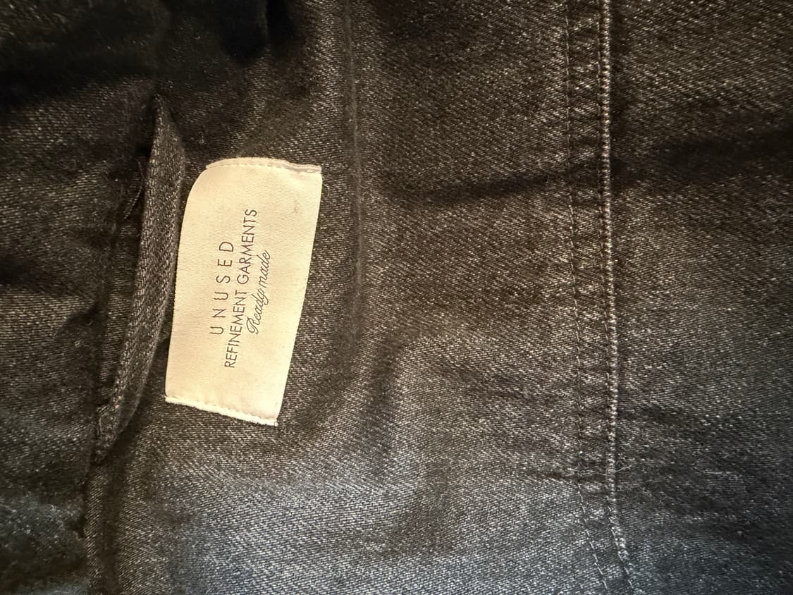 언유즈드 Unused padded denim jacket - 3,4 상품이미지7