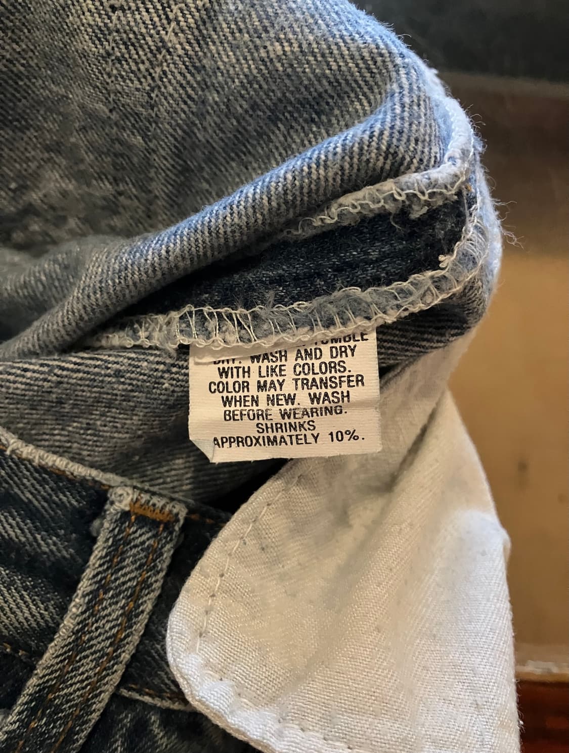 80s USA 빈티지 리바이스 501 데님 팬츠 상품이미지9