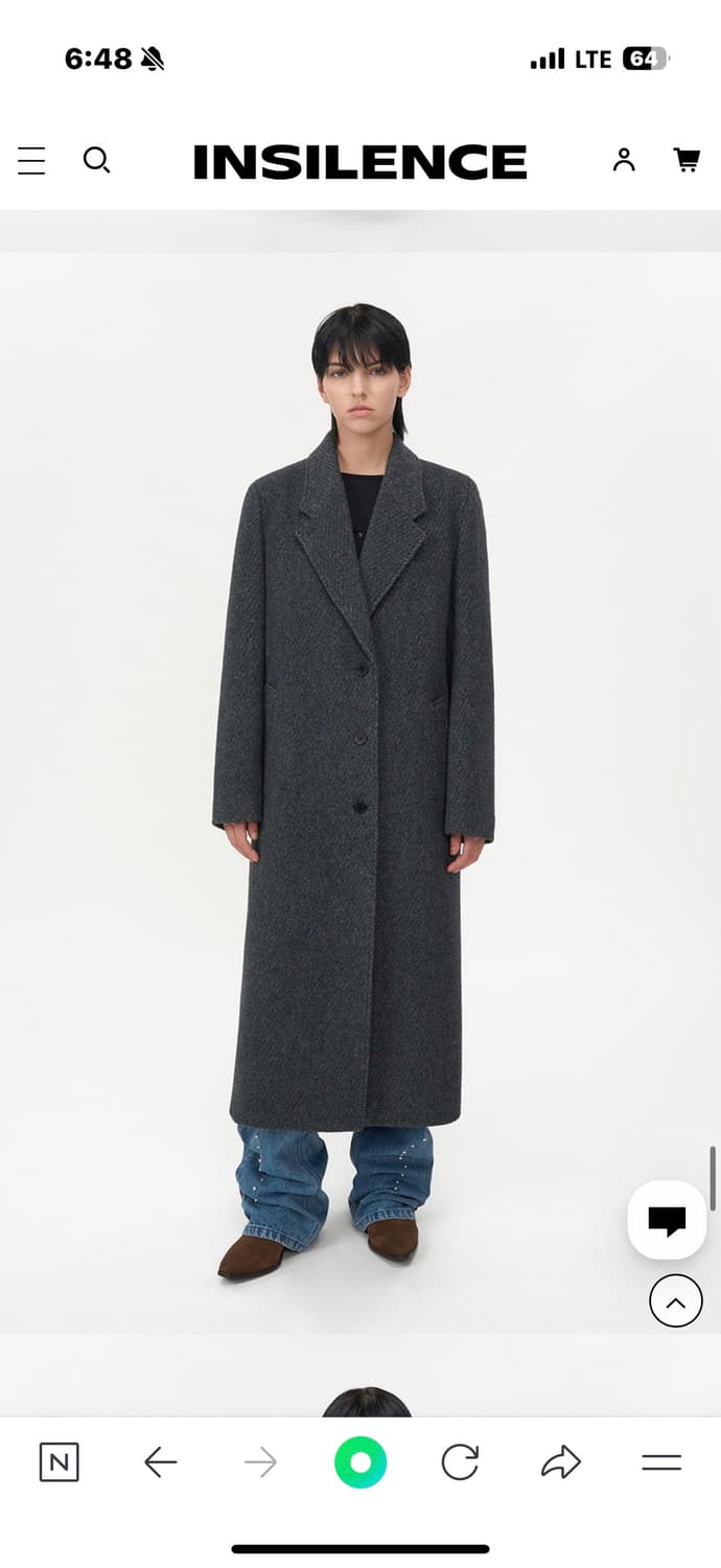 인사일런스 INSILENCE 코트 상품이미지1