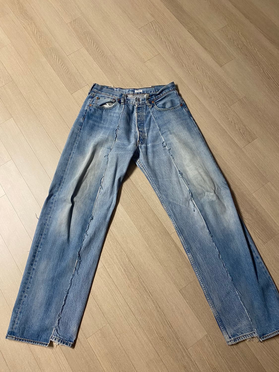 올드파크 배기진 연청 M 상품이미지8