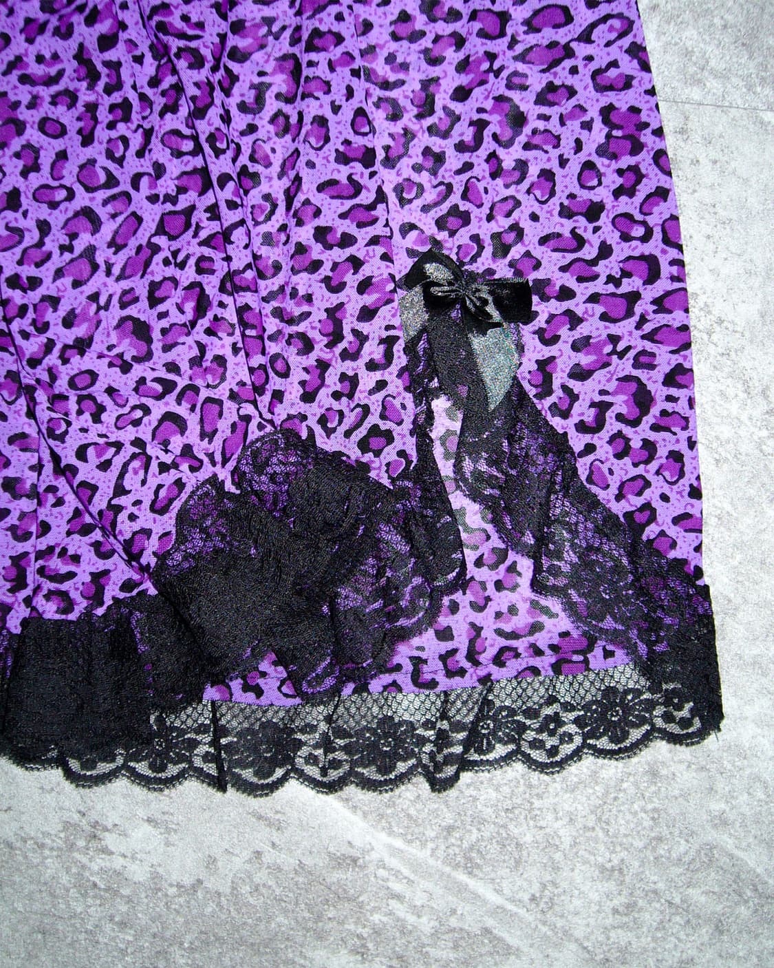 Vivit purple Leopard Slip Dress 상품이미지4