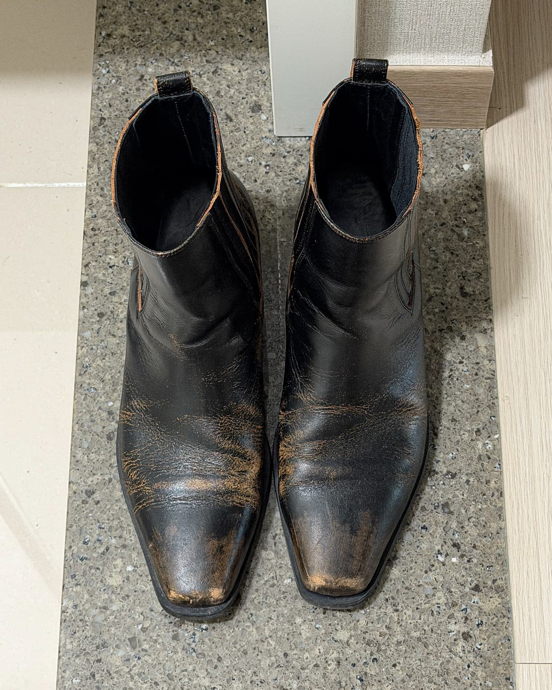 웨이비니스 x 요위 볼비도 웨스턴 부츠 275mm 상품이미지3