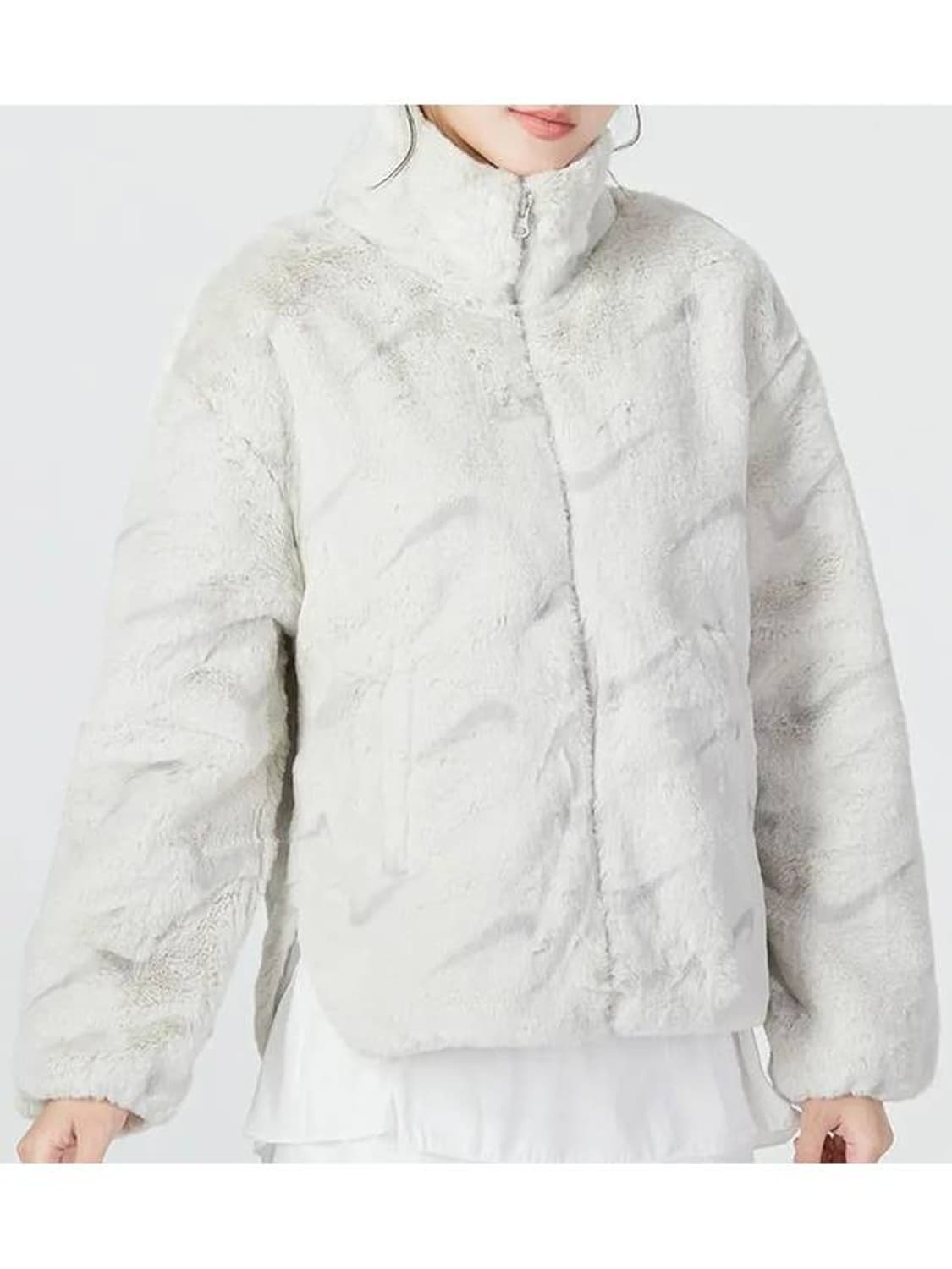 나이키 루즈핏 페이크 퍼 자켓 상품이미지1