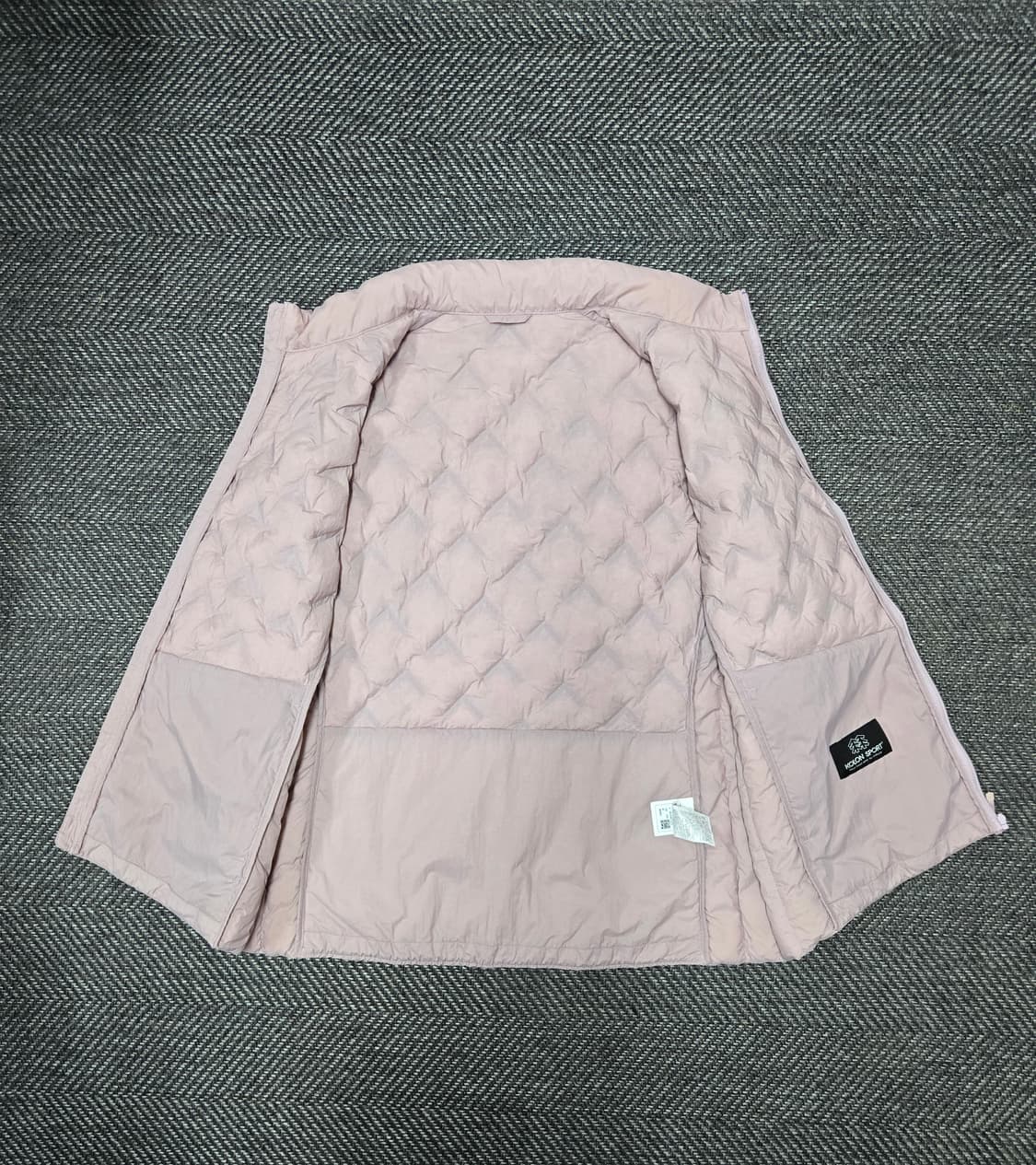 코오롱스포츠 23ss 여성 경량 다운 베스트 105 상품이미지4