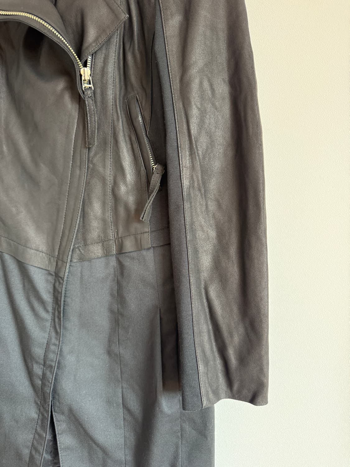 도호(Doho) 고트스킨 레더 코트 자켓 상품이미지3