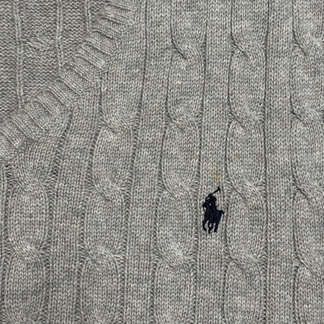 XL 폴로랄프로렌 블랙 포니 브이넥 케이블 니트 조끼 상품이미지7