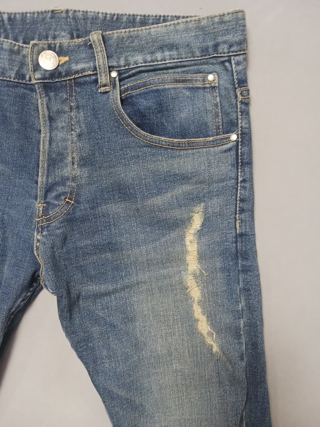 [30] 발망 디스 스키니핏 슬림진 청바지 상품이미지4