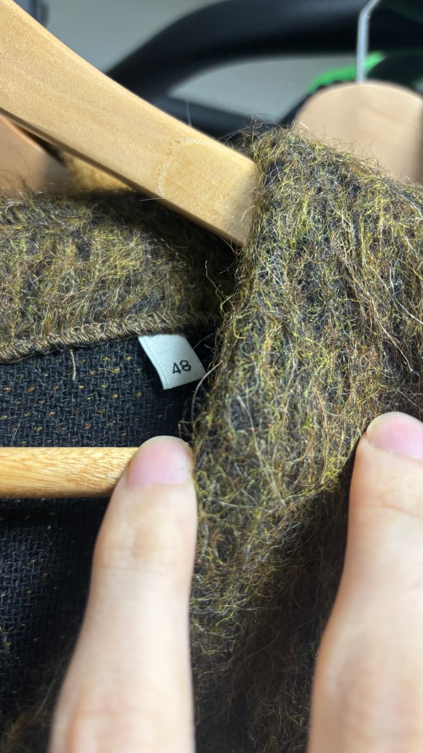 아워레가시 모헤어 가디건 48사이즈 상품이미지5