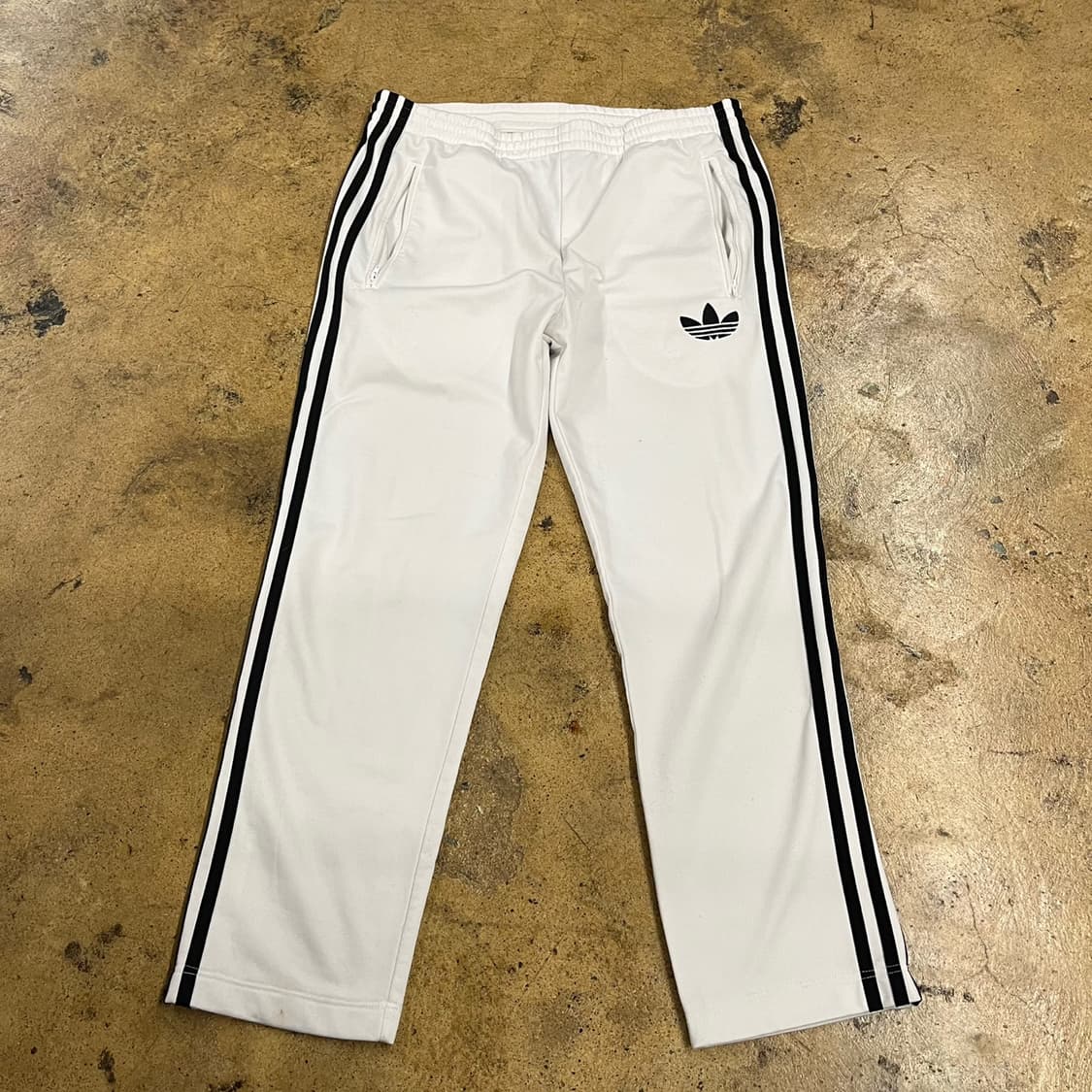 [정품/S] 아디다스 삼선 트레이닝 바지 화이트 b10 상품이미지2