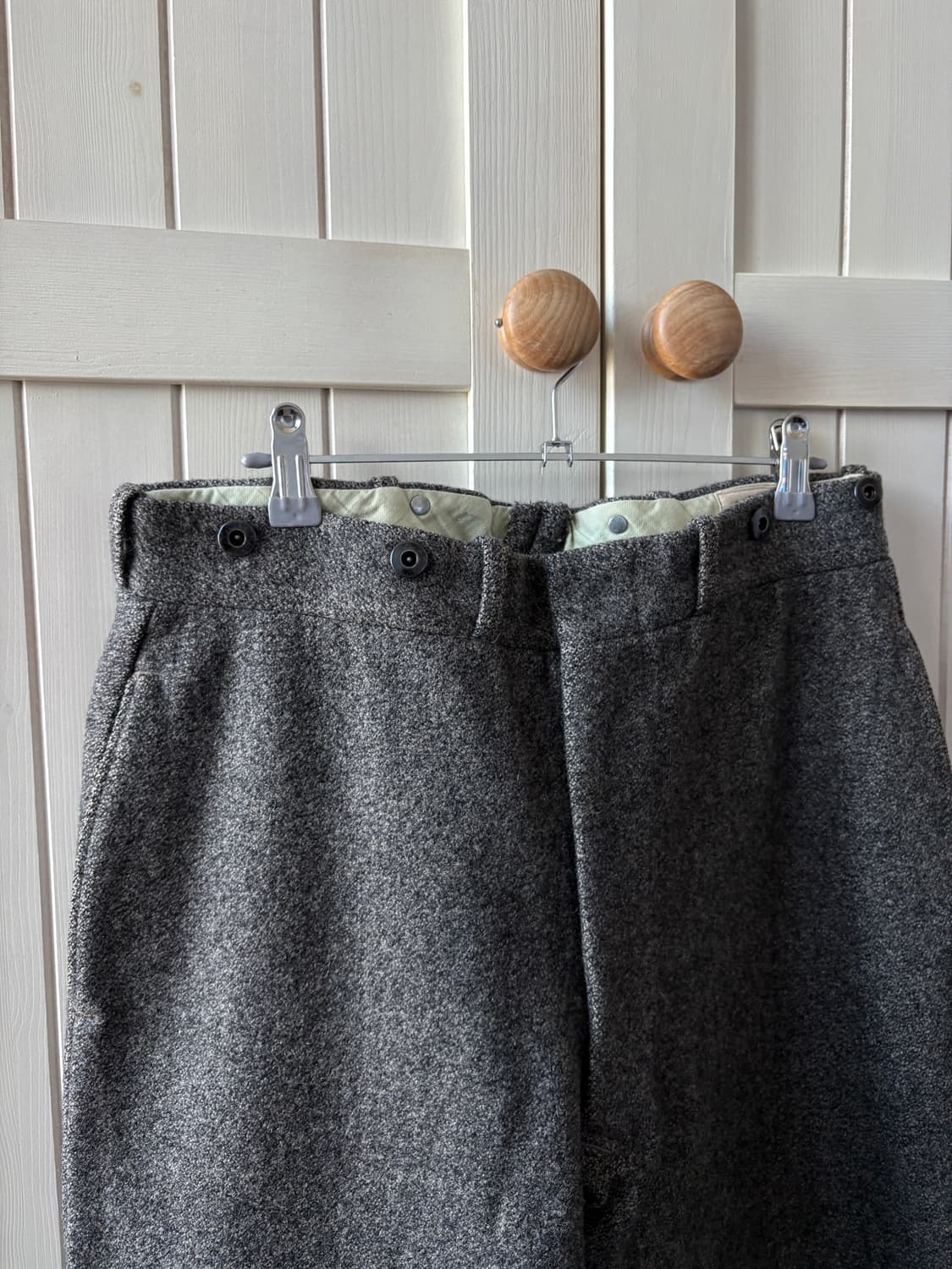 80년대 80s 에디바우어 울 슬랙스 팬츠 31사이즈 상품이미지2