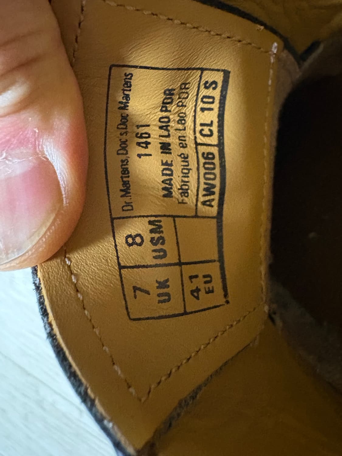 닥터마틴 1461 3홀 스무스 260 상품이미지7