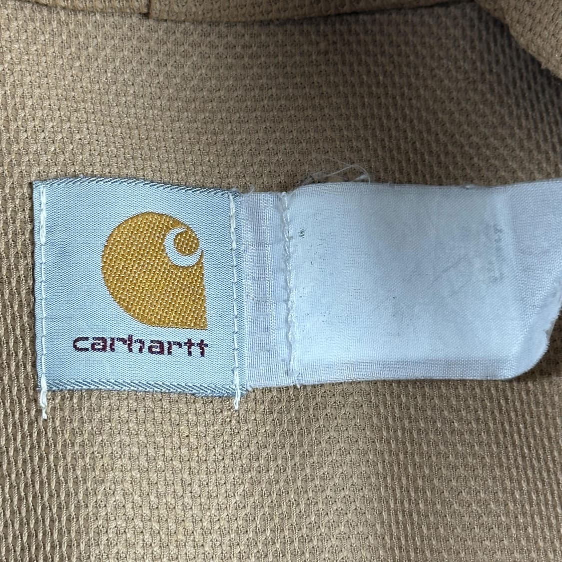 칼하트 오리지널 베이지 덕 액티브 자켓 (M) 상품이미지9