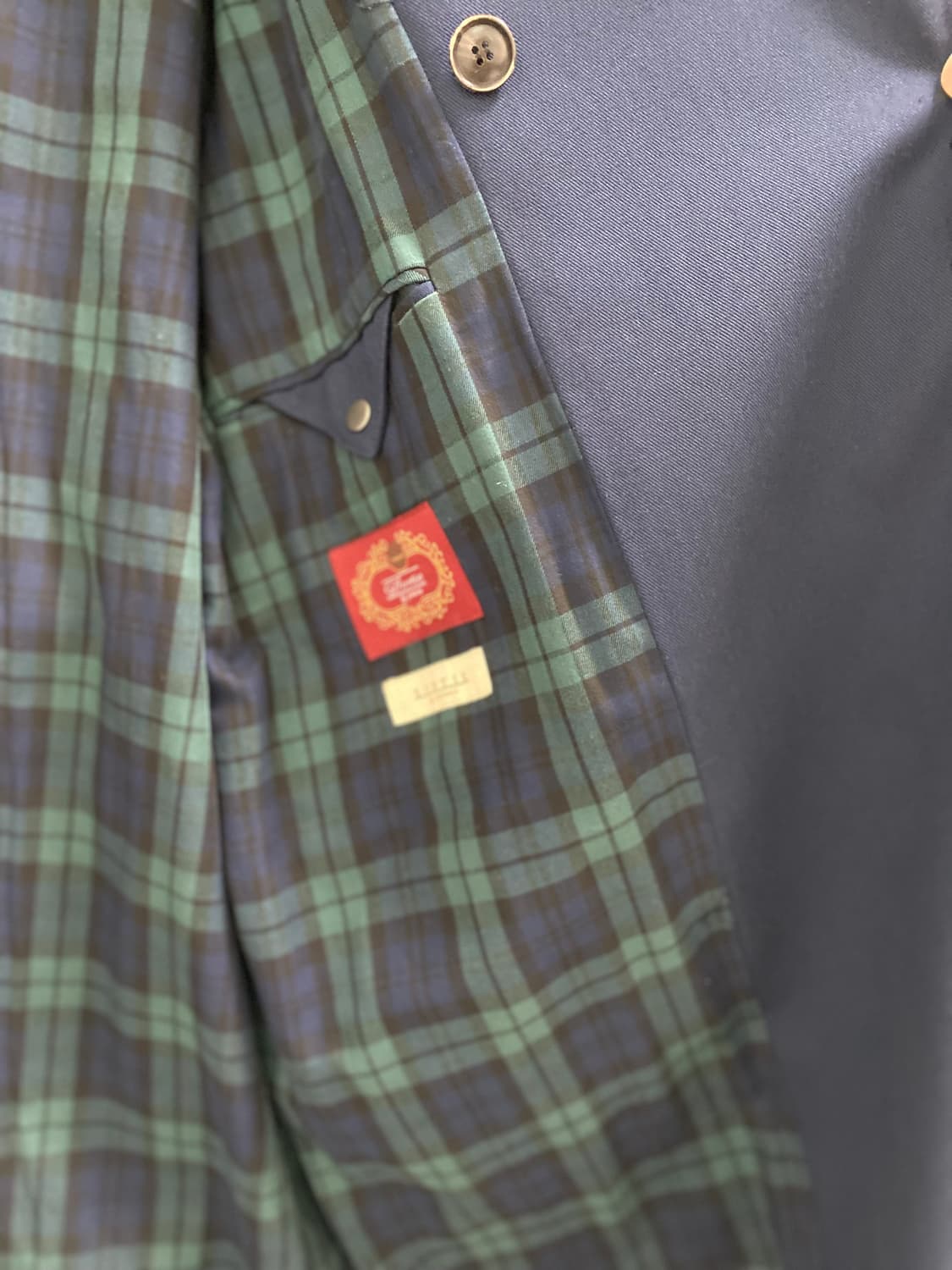 솔티(Sortie) 네이비 트렌치코트(Msize) 상품이미지2