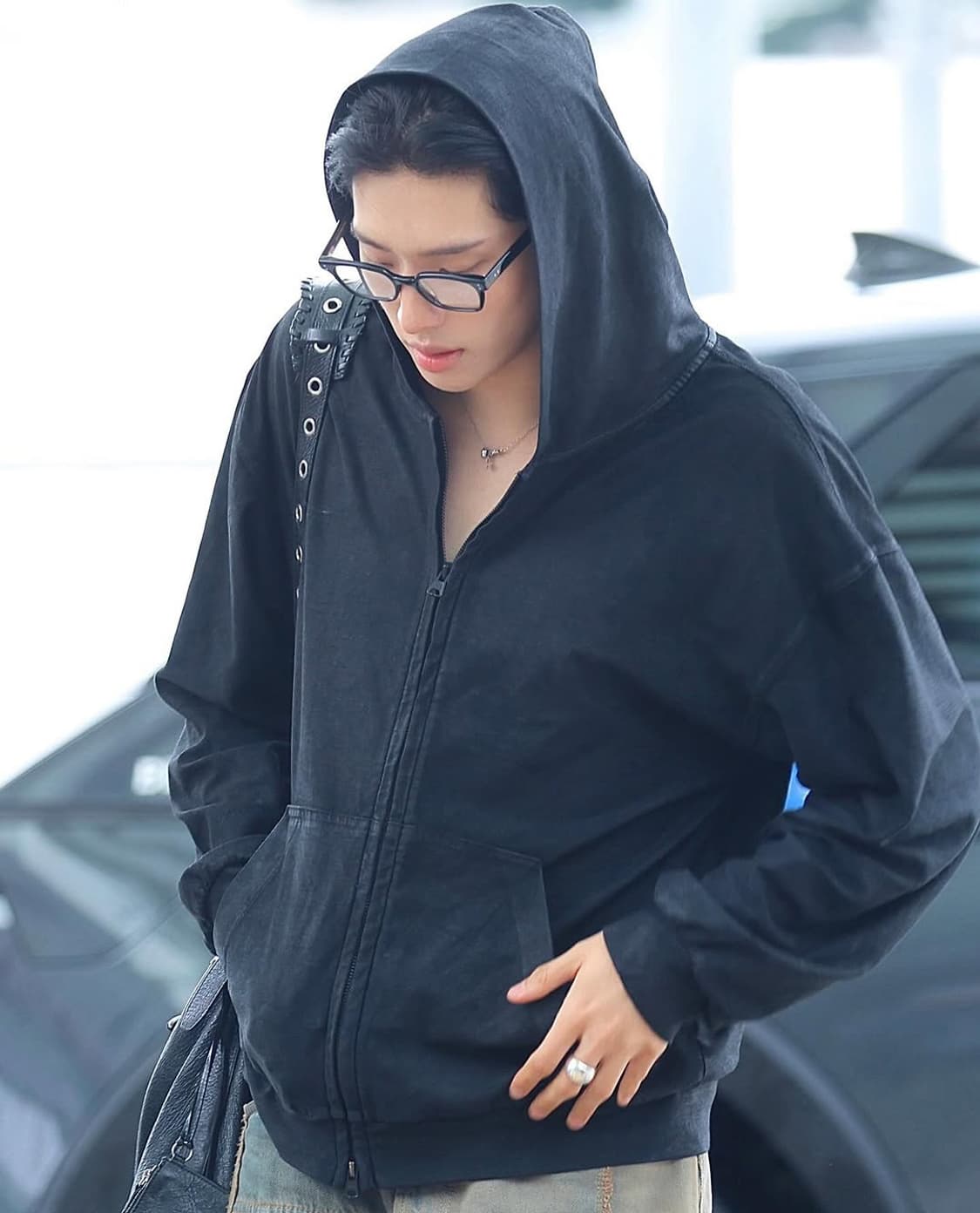 DPEW 투포인트 뿔테 피원하모니 기호 아육대 연예인 안경 상품이미지5
