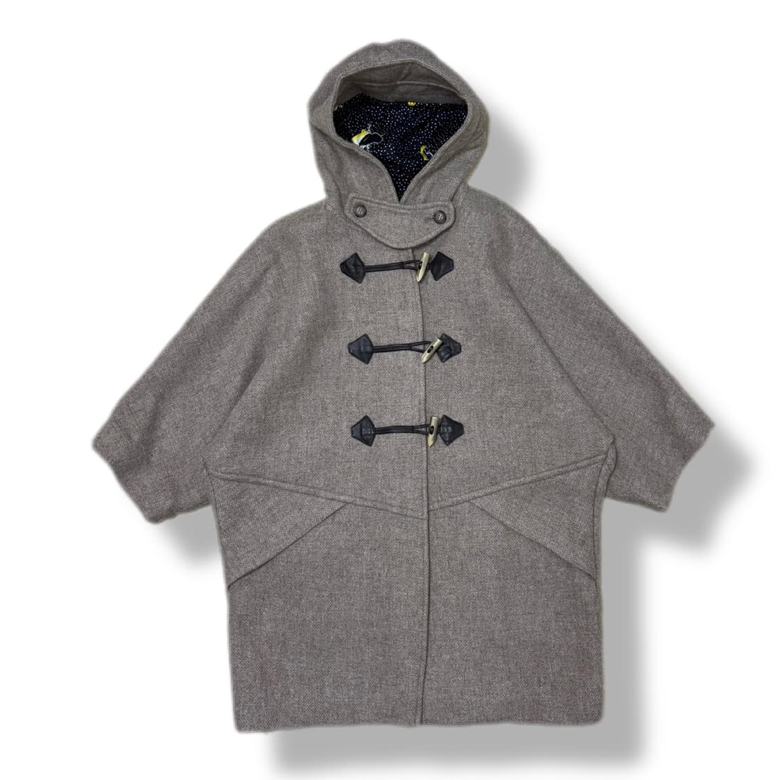 TSUMORI CHISATO 츠모리 치사토 후드 더플코트 상품이미지1