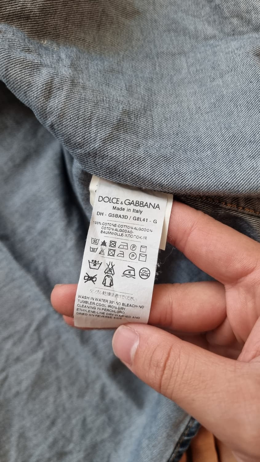 돌체앤가바나 데님 셔츠 상품이미지6