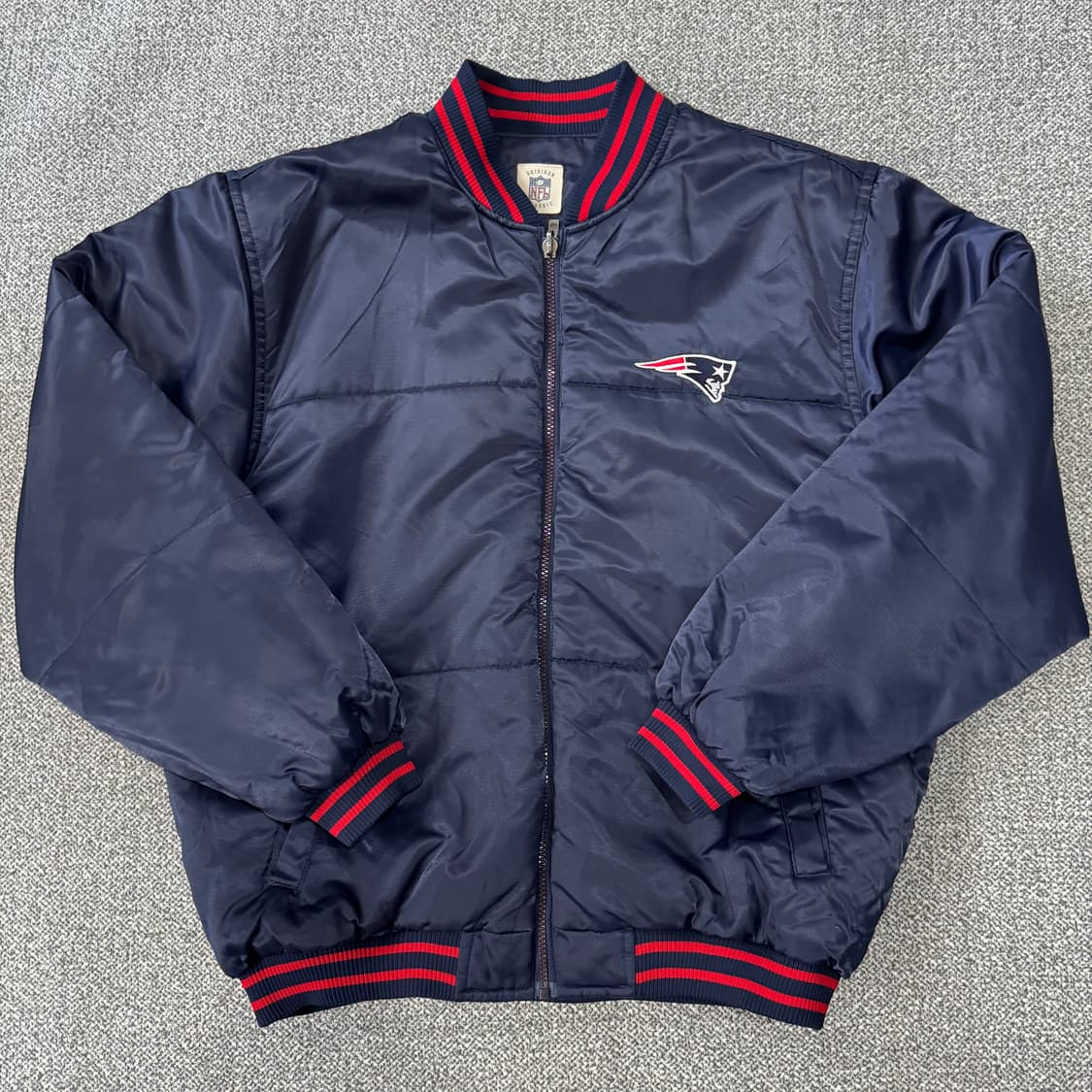 NFL x 리복 페트리어츠 리버시블 바시티 자켓 상품이미지4
