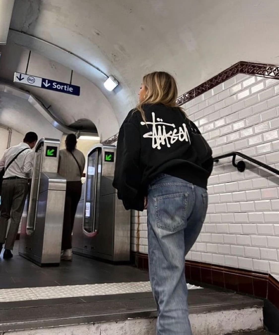 스투시 베이직 맨투맨 (( 새상품 ))  상품이미지4