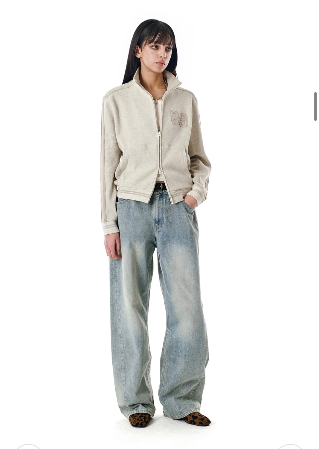 (새상품) 세컨모놀로그 - Waffle Track Jacket 상품이미지9