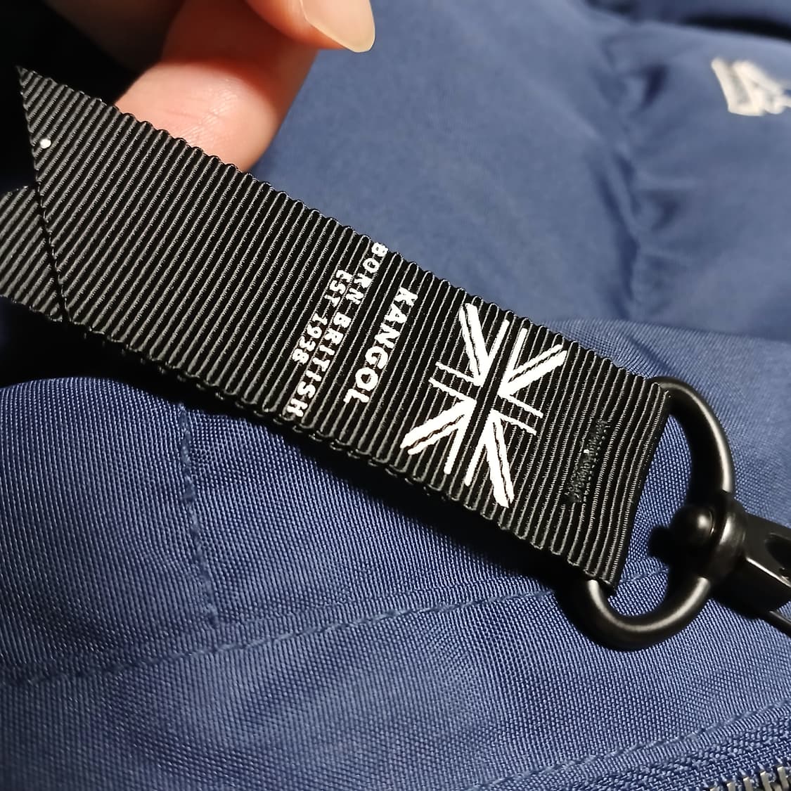 kangol 캉골 봄버 마원 패딩 오리털 덕다운 자켓 상품이미지8