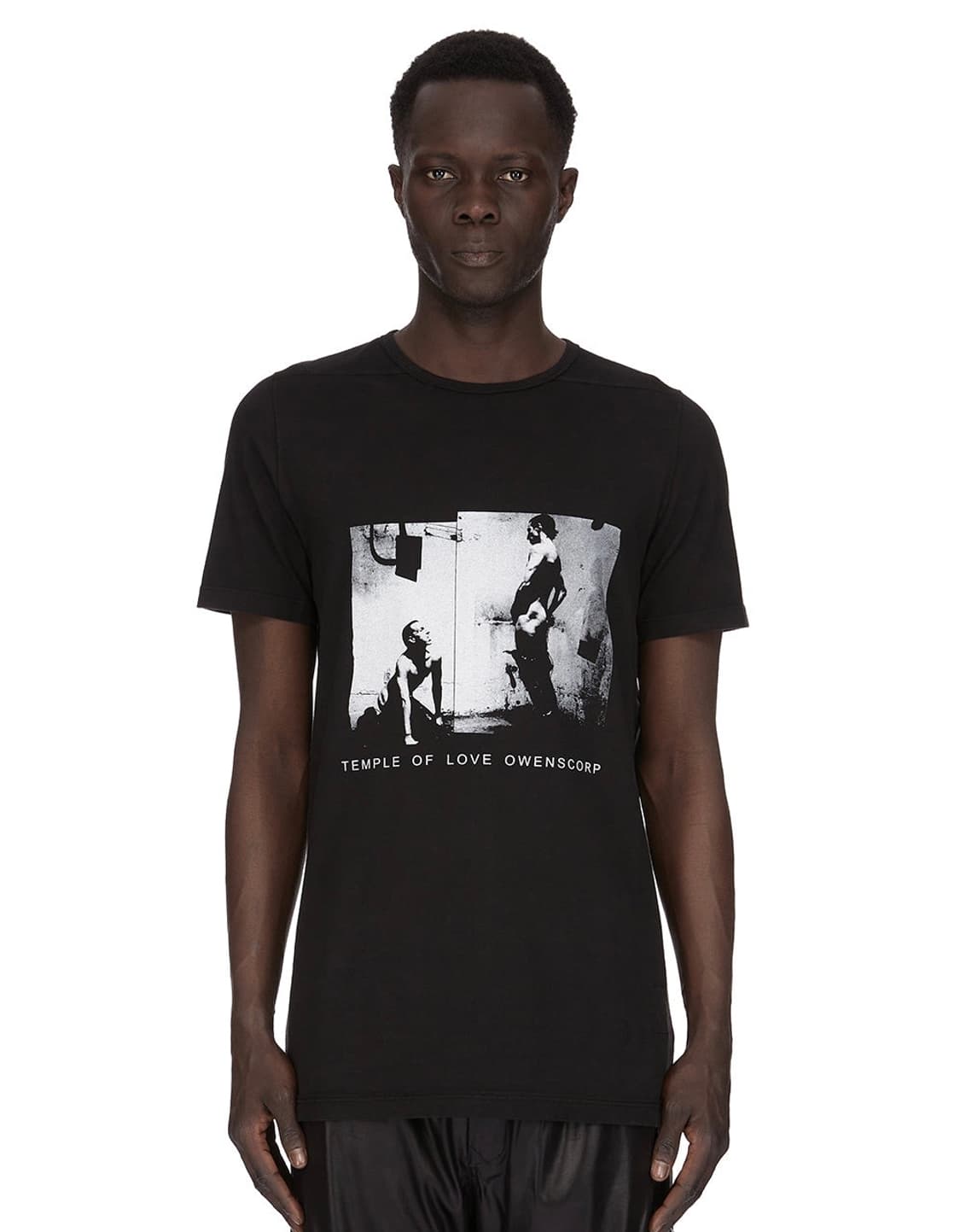 [M,L,XL]릭오웬스 다크쉐도우 레벨 티셔츠/블랙 상품이미지1