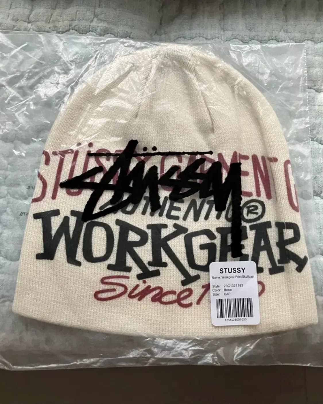 스투시 워크기어 비니 상품이미지1