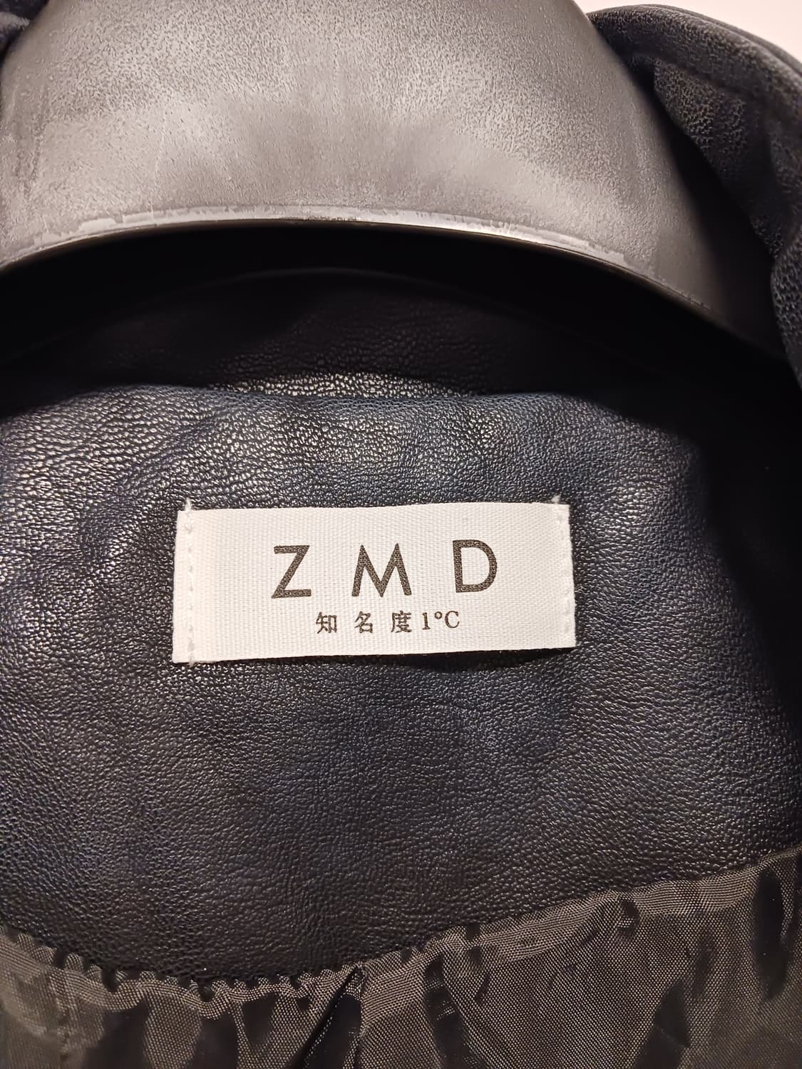 유니크만 빈티지 크롭 레더자켓 상품이미지4