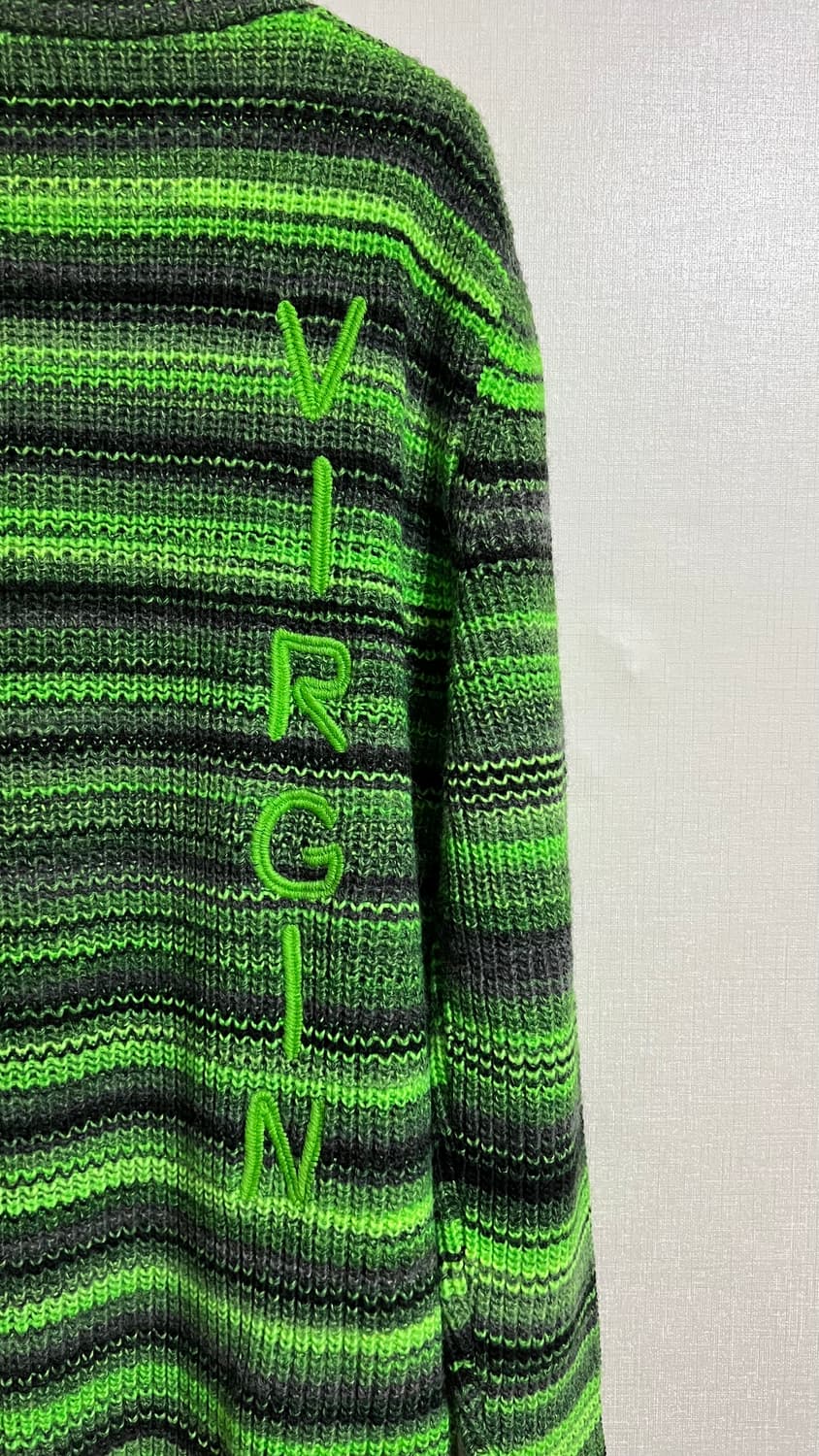 ERL 버진 그린 스웨터 상품이미지7