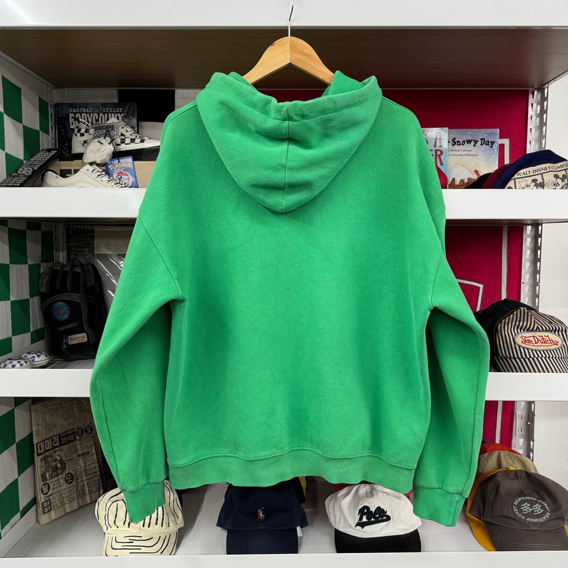 선샤인 그린 후드티 (L)   상품이미지3