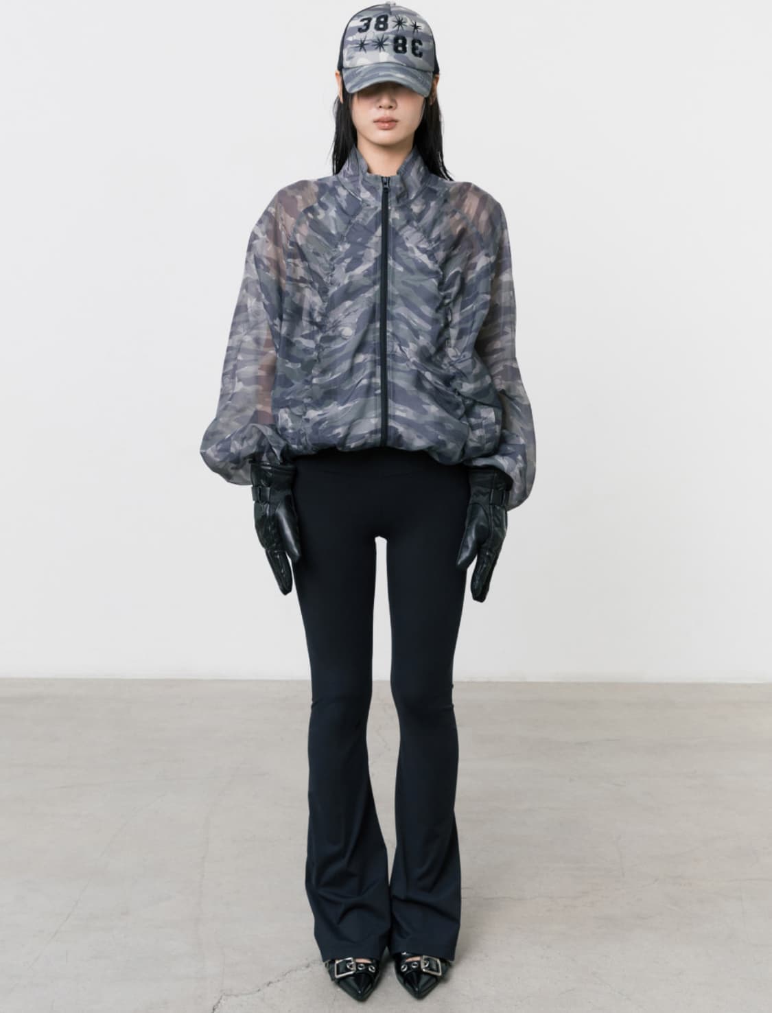 쓰리투에이티 BUCKLE KITTEN HEELS BLACK 버클 키튼 힐 상품이미지7