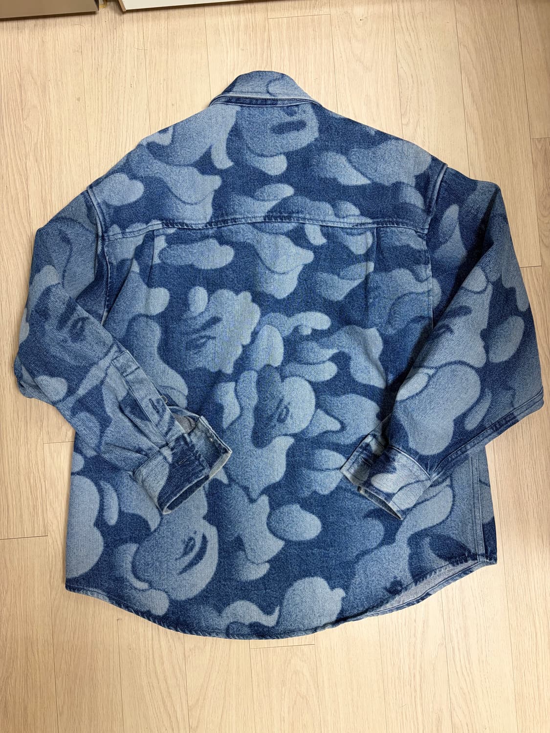 베이프 데님 자켓 상품이미지2