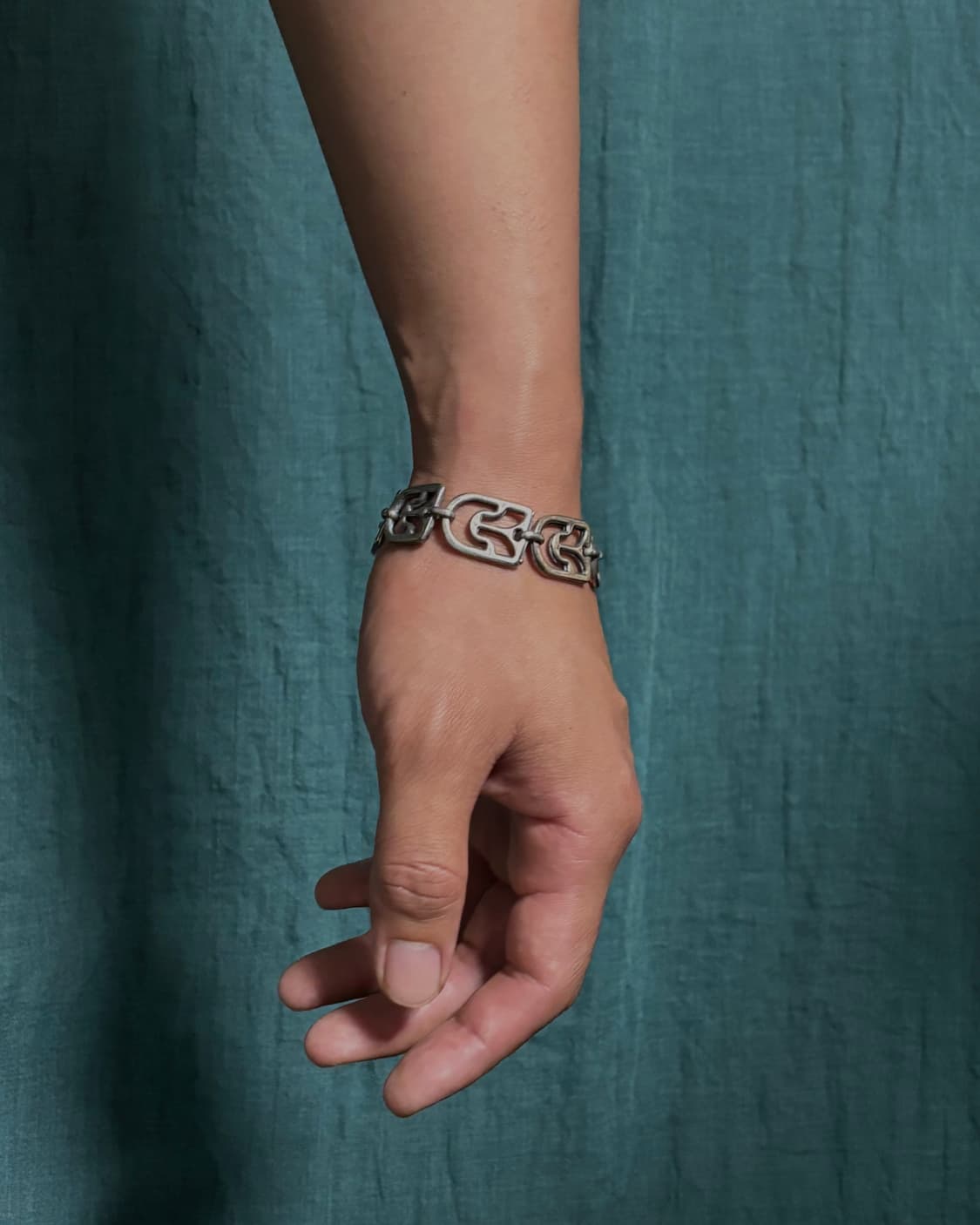 디젤 빈티지 체인 플레이트 팔찌 상품이미지6