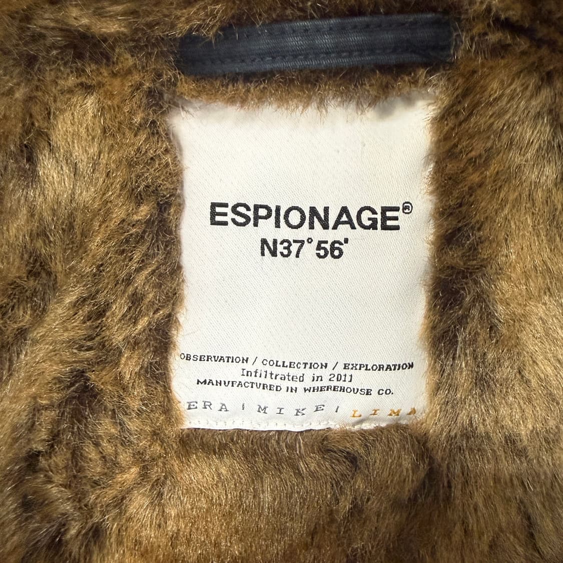 (L)에스피오나지 Espionage 덱 자켓(네이비) 상품이미지2