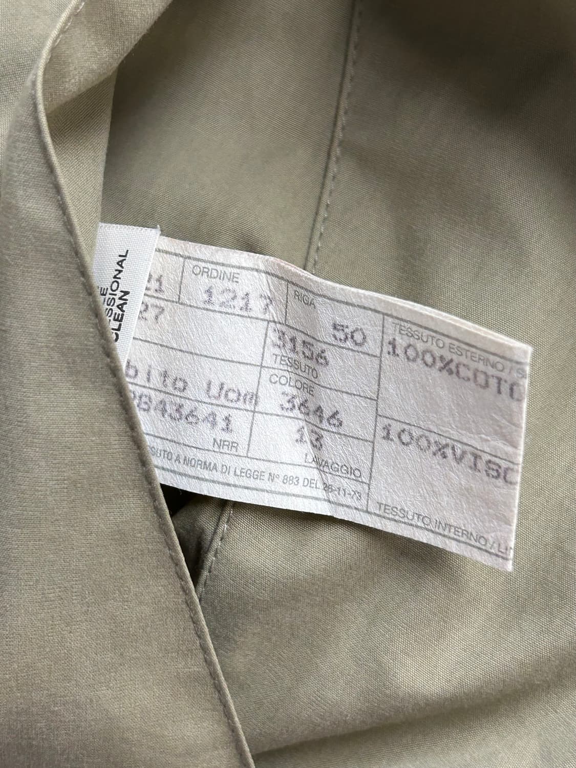 90s 조르지오 아르마니 래글런 코트 상품이미지10