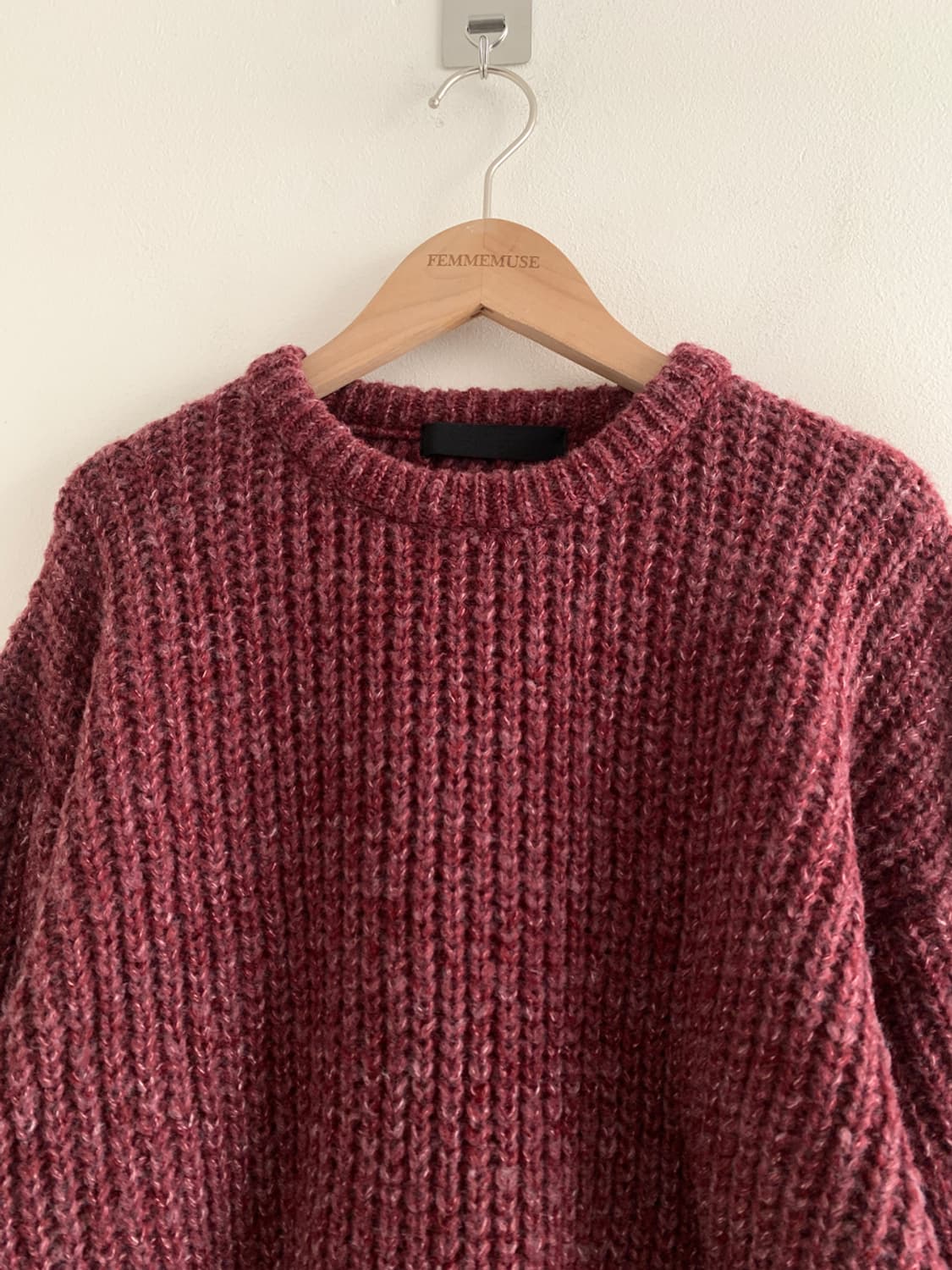 Hazzi balloon round knit 상품이미지3
